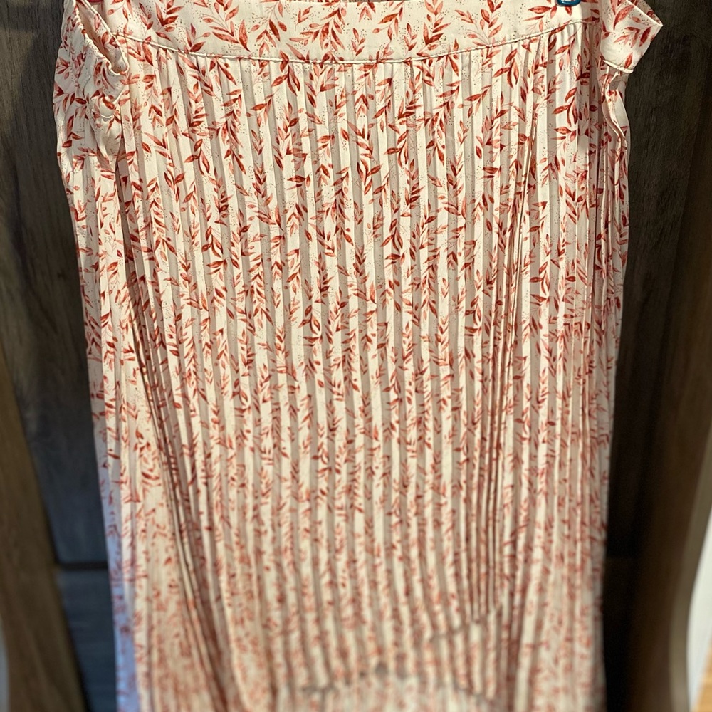 NWT Skies are Blue Curvy pleated crepe hi-low dress in 2XL